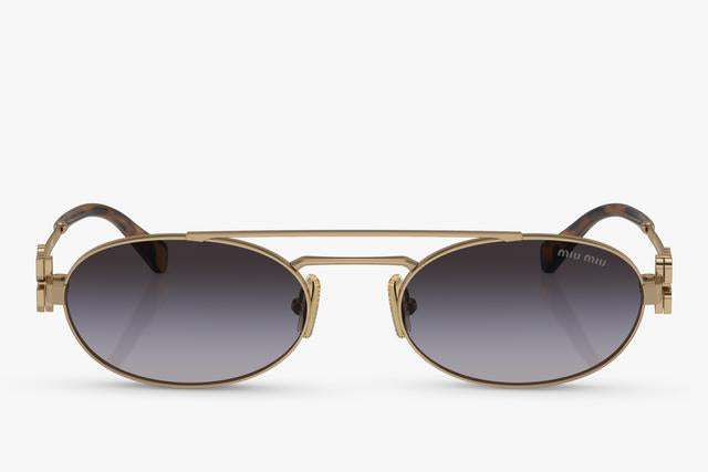 Miu Miu Logo Aviator (ex: MU01WS ou similar, baseado no design)