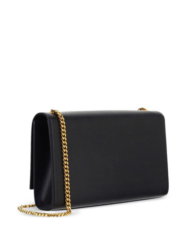 Saint Laurent Kate Medium Chain Shoulder Bag – Grain de Poudre Leather