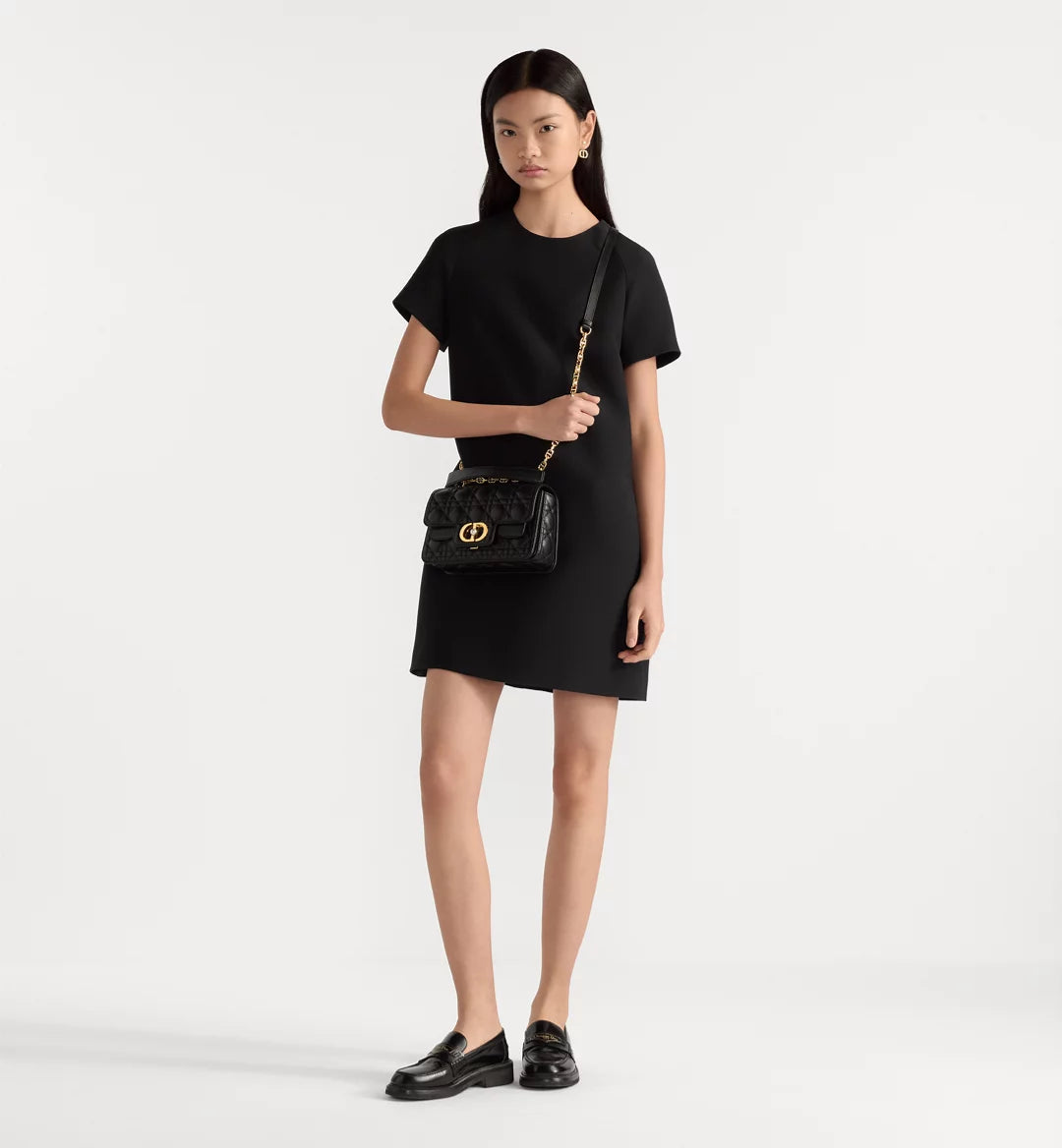 Dior Caro Bag – Cannage Calfskin (Black)