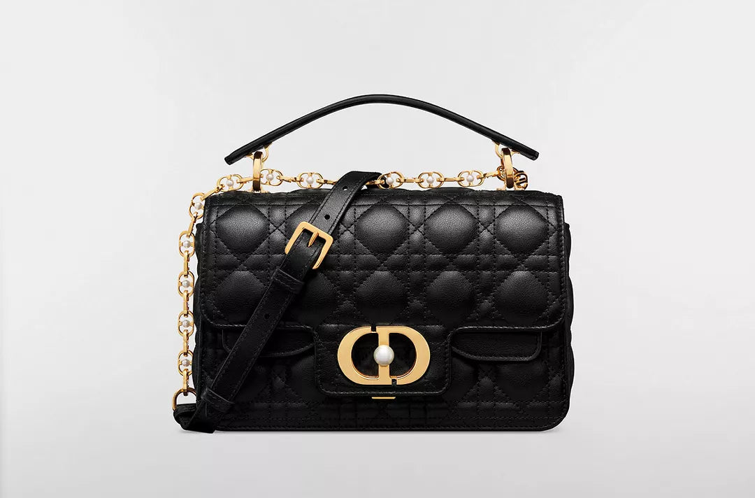 Dior Caro Bag – Cannage Calfskin (Black)