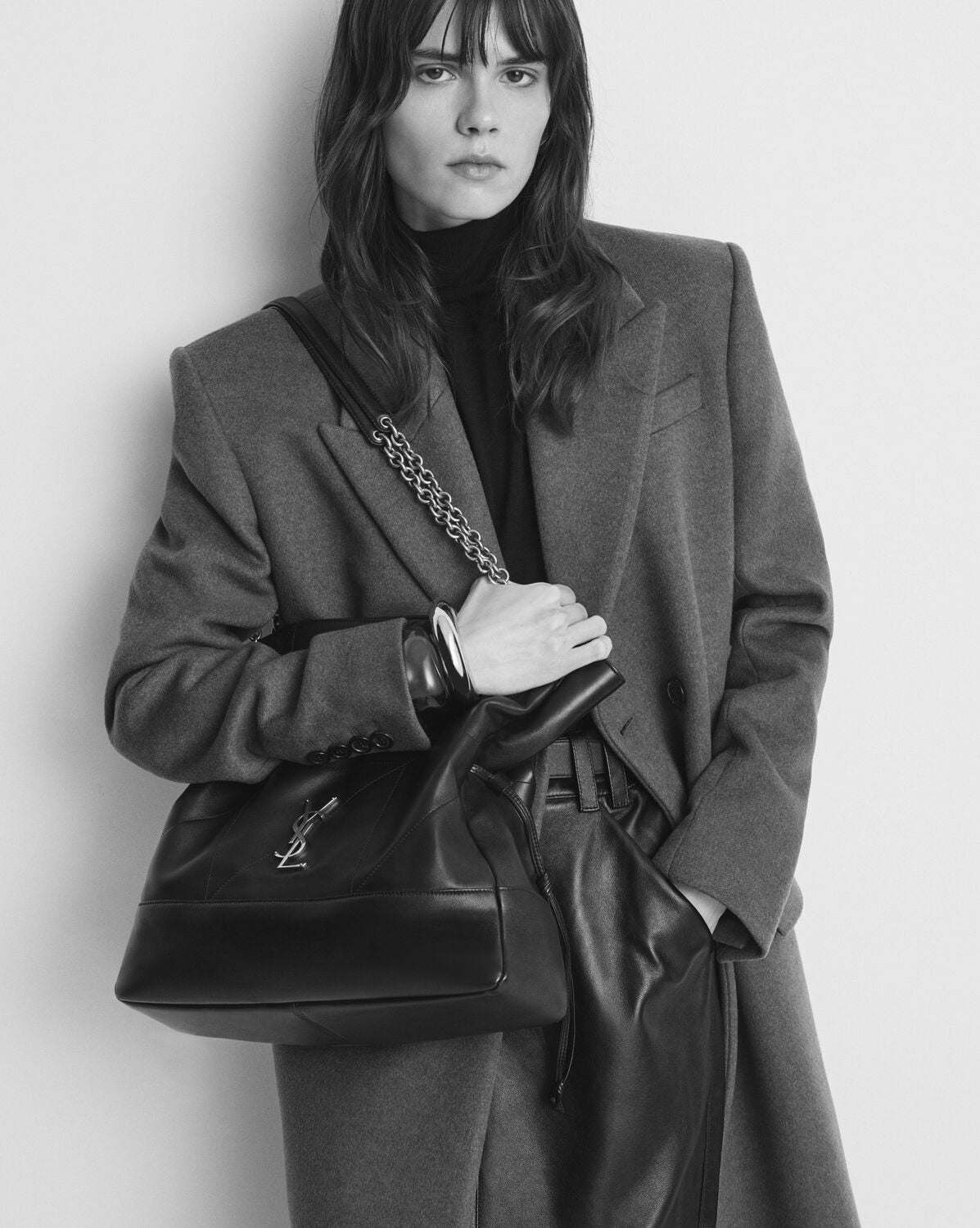 Saint Laurent Jamie Shopping Tote Bag – Quilted Leather / Suede