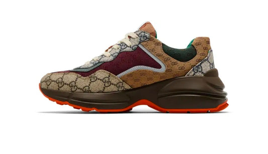 Gucci Rhyton GG Canvas Patchwork Low-Top Sneaker - Heritage Edition