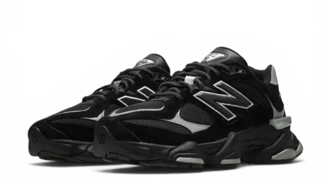New Balance 9060 (Black / Castlerock / Silver Metallic)