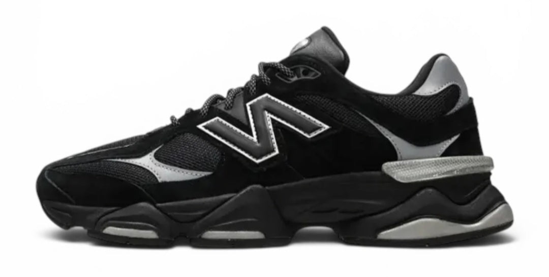 New Balance 9060 (Black / Castlerock / Silver Metallic)