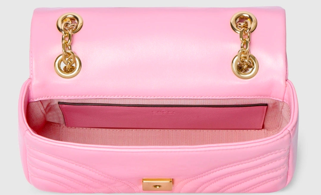 Gucci GG Marmont Small Matelassé Shoulder Bag – Leather