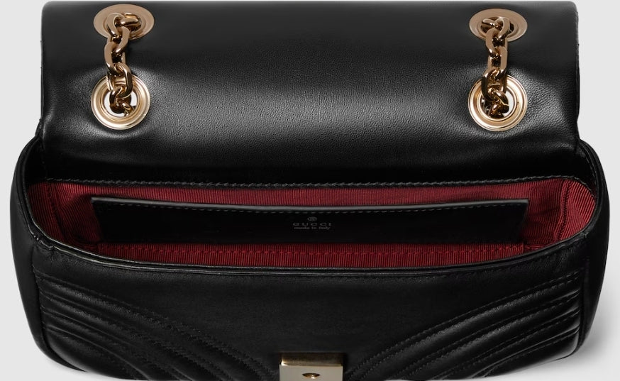 Gucci GG Marmont Small Matelassé Shoulder Bag – Leather