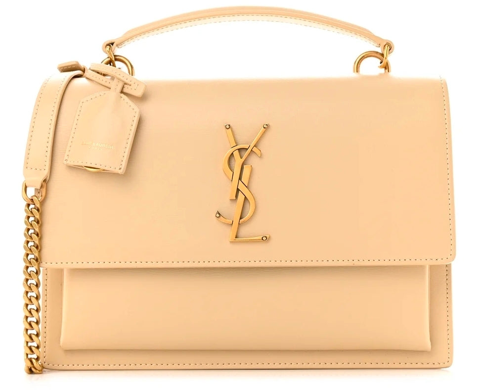 Saint Laurent Sunset Shoulder Bag – Leather