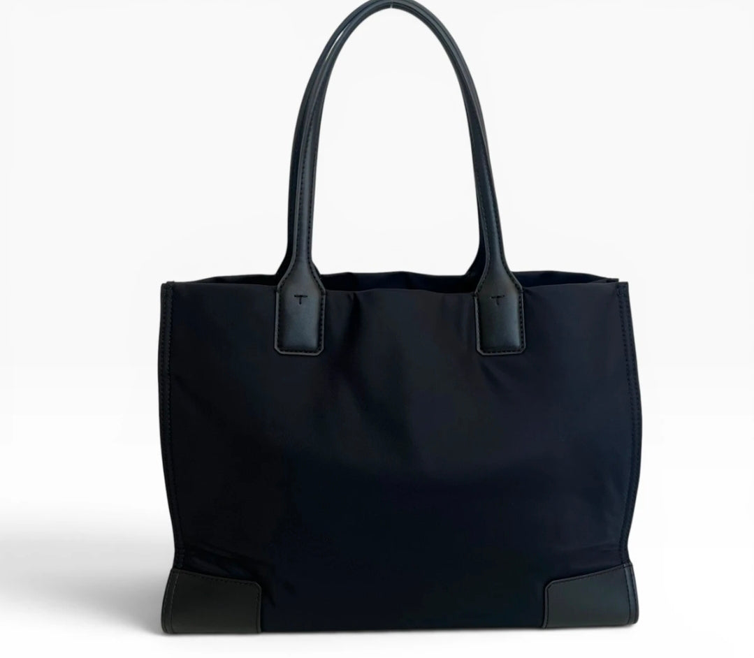 Tory Burch Ella Tote Bag – Nylon & Leather