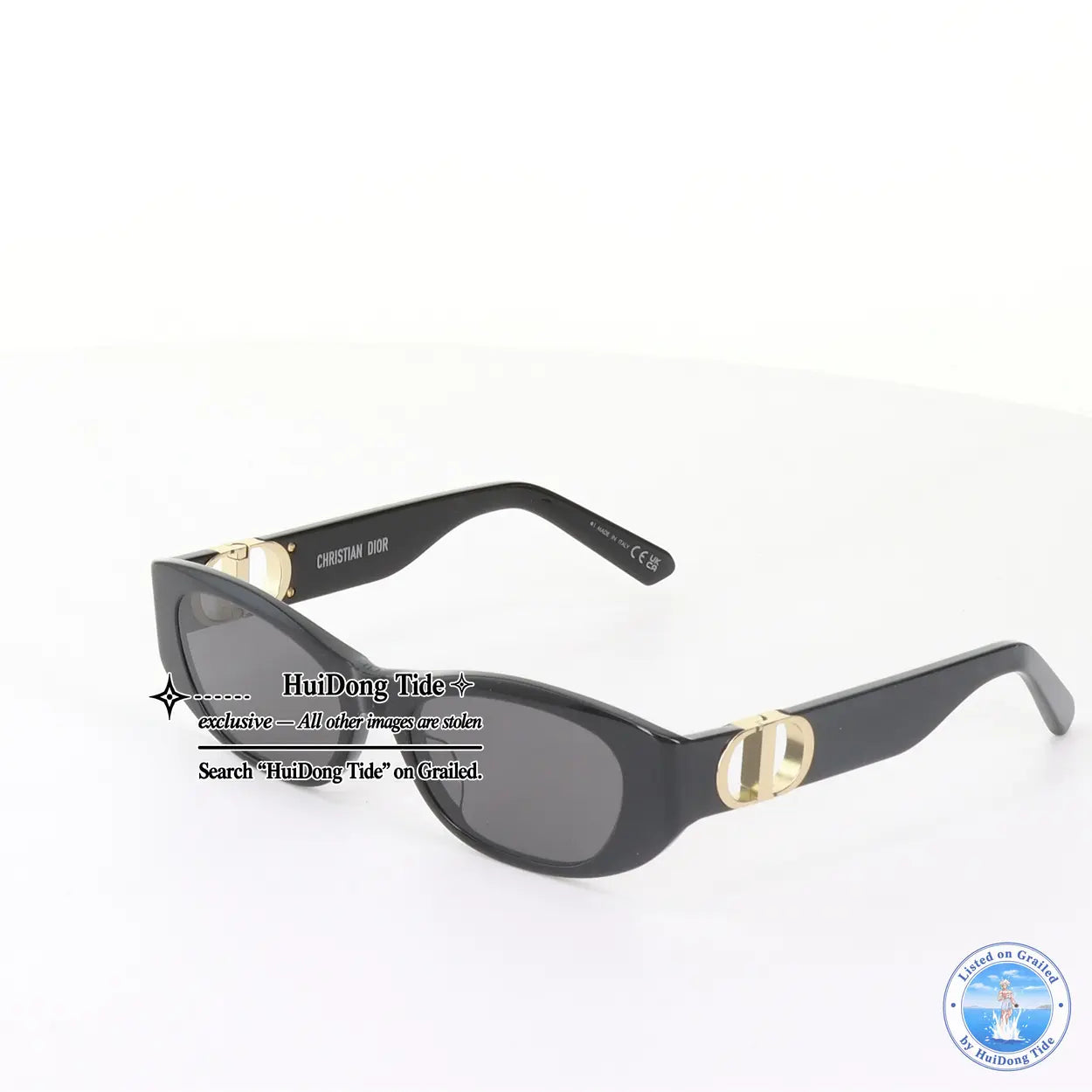 DiorCD Oval Sunglasses