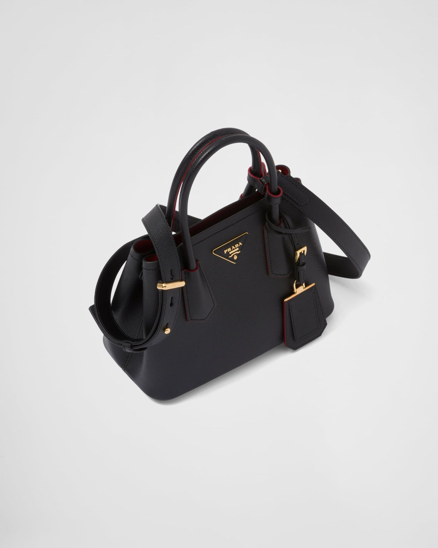 Prada Galleria / Double Saffiano Leather Small Tote Bag