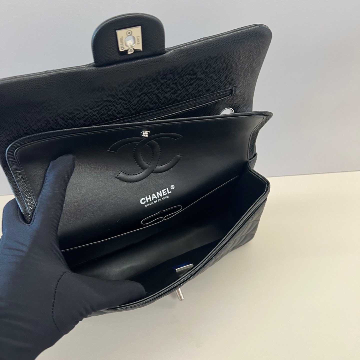 Chanel Classic Flap Bag – Caviar Leather