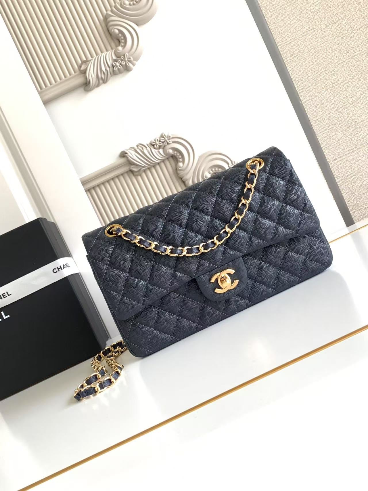 Chanel Classic Flap Bag – Caviar Leather