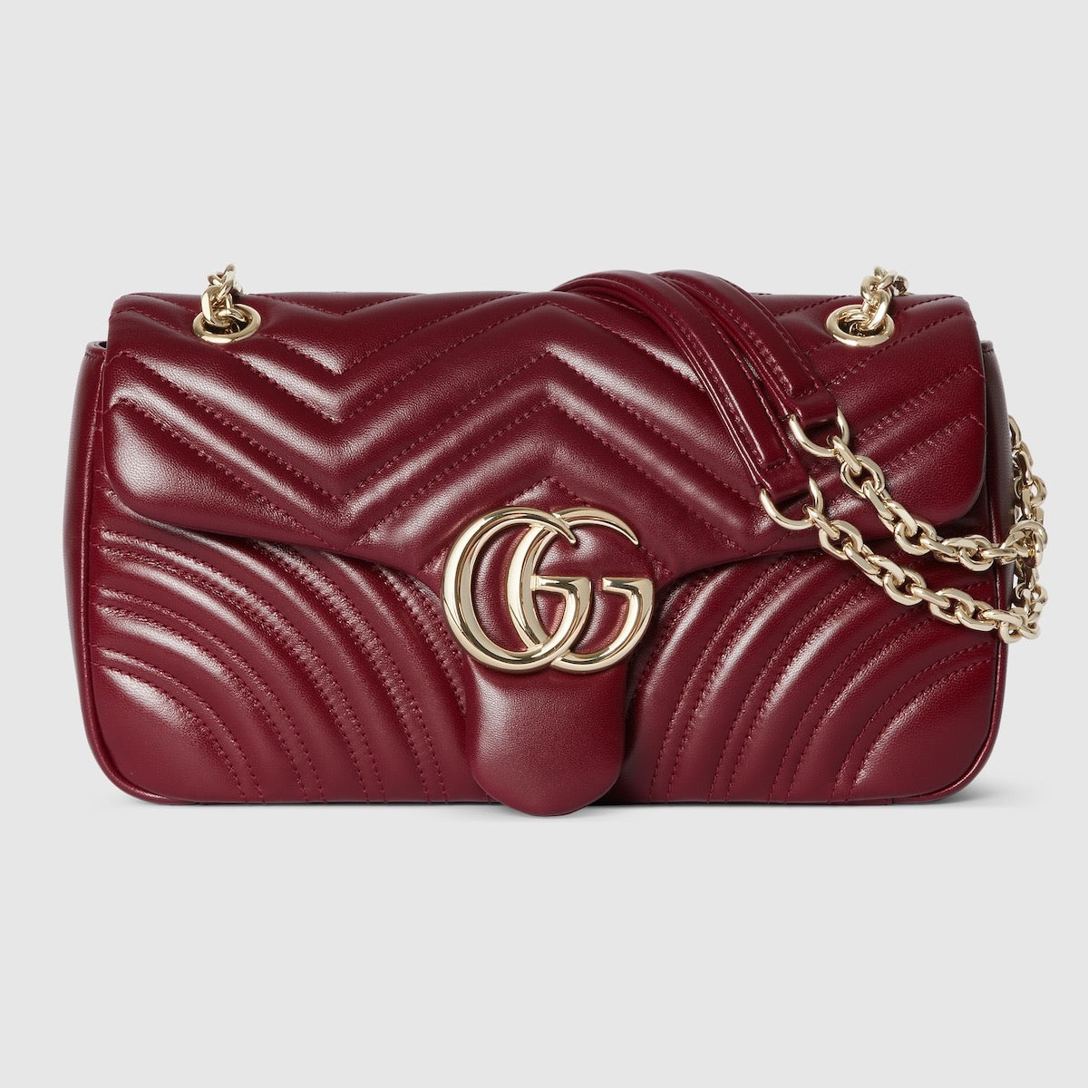 Gucci GG Marmont Small Matelassé Shoulder Bag – Leather