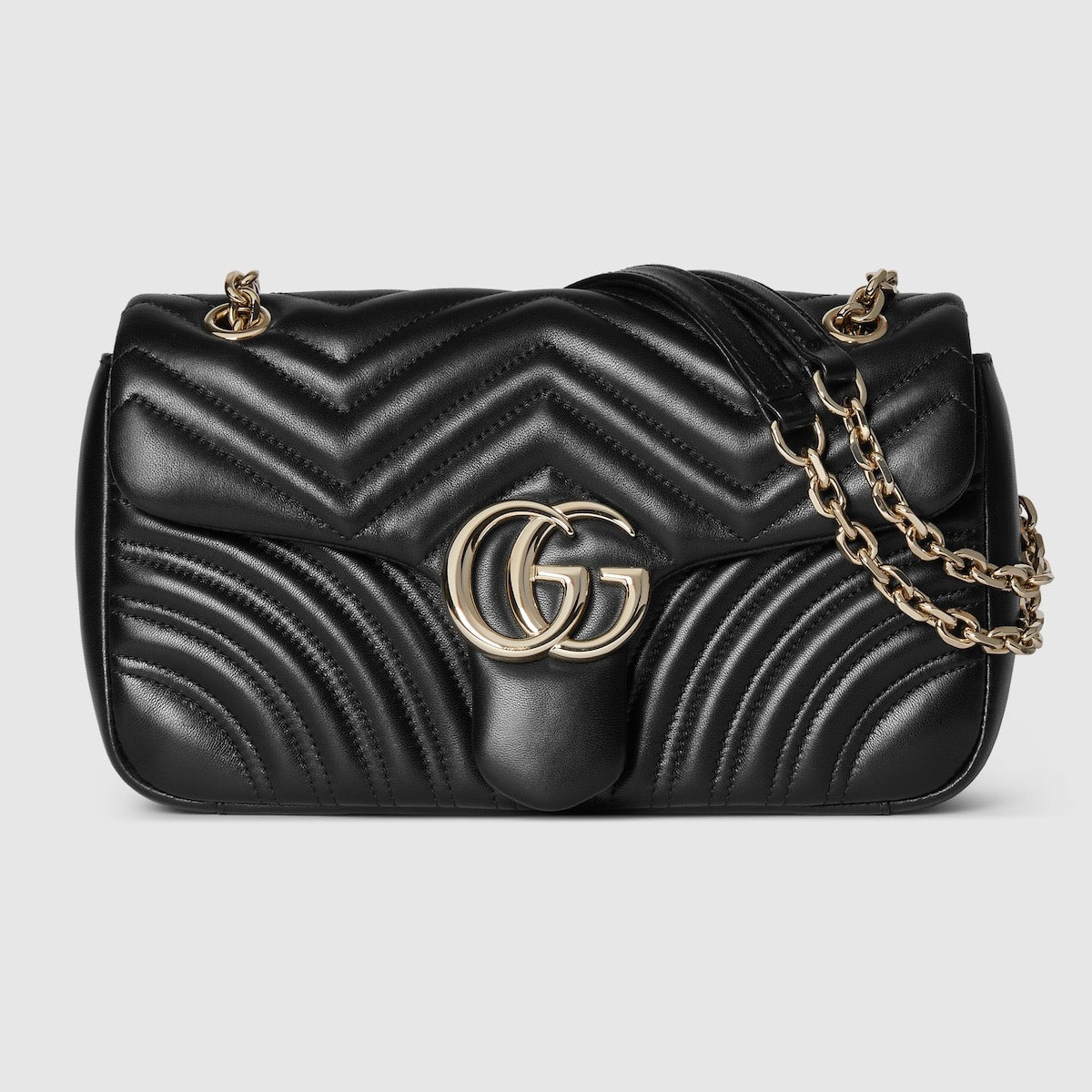 Gucci GG Marmont Small Matelassé Shoulder Bag – Leather