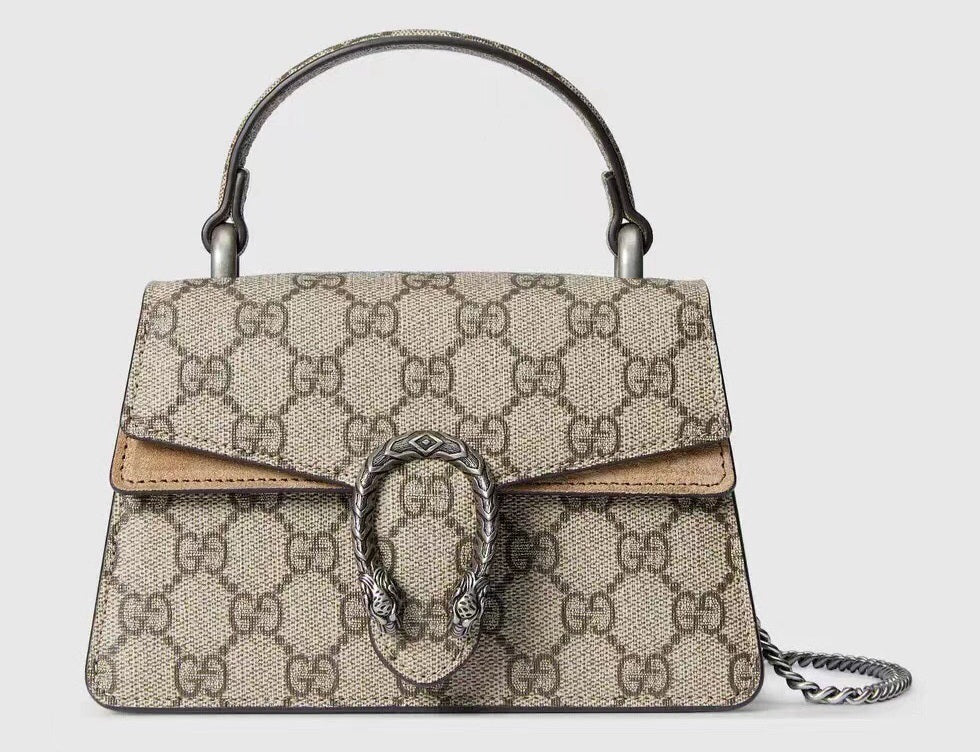 Gucci Dionysus Mini Top Handle Bag – GG Supreme Canvas